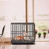 38inch Large Dog Cage Thicken Steel Crates Kennel Home Yard Garden Carrier