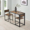 Dining Table for 2 Chairs Kitchen Furniture Set Space Saving Breakfast Table UK