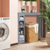 Over The Toilet Storage Cabinet Multifunctional Storage Rack w/Adjustable Shelve