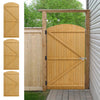 Arch Curved Top Fencing Door Garden Wood Gate Pedestrian Side Gate &Fitting Kit