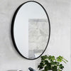 XL Round/Arched/Square Metal Frame Mirror Industrial Wall Vanity Makeup Bathroom