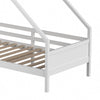 Toddler PineWood Bed Frame Children Kids Junior House Bedframe Bedroom Furniture