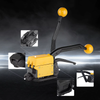 Steel Strapping Tool Manual Sealless A333 Bander 12.7–19mm Packing Tensioner