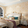 3D Embossed Damask Wallpaper Living Room Bedroom TV Background Wall Paper Rolls