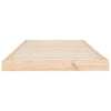 Bed Frame 90x200 Solid Wood Pine U6Z2