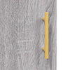 Wall Mounted Cabinet Grey Sonoma 34.5x34x90 cm Engineered Wood
