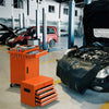 Rolling Tool Chest High Capacity Tool Storage Cabinet w/Lockable Wheels-Orange