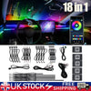 18 in 1 Full LED Bead Symphony Dream Car Interior Ambient Lighting Light Bulbs