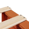 Bed Frame Wax Brown 90x200 Solid Wood Pine H4H0