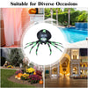 Indoor Holiday Decoration 6FT Halloween Inflatable Spider w/ LED Lights