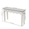 Mirrored Console Table Glass Dressing Table Bedroom Bevelled Venetian Furniture