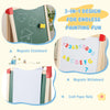 3-in-1 Kids Art Easel Toddler Adjustable Double-sided Wooden Magnetic Easel