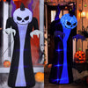 10ft Halloween Inflatable Outdoor Decorations Pumpkin Ghost LED Lights Yard Deco