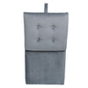 Grey Ottoman Storage Box Pouffe Seat Stool Footstool Footrest Storage Cube Bench