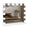 LED Hollywood Makeup Mirror Large Vanity Light Mirror with 14 Dimmable LED Bulbs