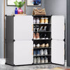 XL Large Shoe Rack Shoe Storage Cabinet Shelf Unit Door Hallway DIY Cube Cabinet
