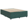 Bed Frame Dark Green 140x200 Z5I7