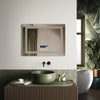 LED Illuminated Bathroom Mirror Bluetooth Shaver Socket Demister Dimmable Lights