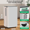 12L/Day Portable Quiet Dehumidifier for Home, Electric Air De-Humidifier UK