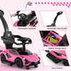 3-In-1 Toddlers Ride on Push Car Kids Licensed Lamborghini Walking Toy Car