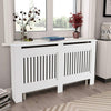 High Gloss Radiator Cover Wood Frame Cabinet Stand Vents Shelf Bedroom Hallway