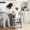 Baby Kitchen Helper Kids Kitchen Step Stool Stepping Stool-Grey