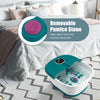 Folding Foot Bath Massage Roller Massage Foot Spa Basin w/Heat &Remote Control