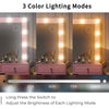 Vanity Desk with Power Outlet, Makeup Vanity with Mirror, Dressing Table Drawers