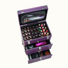 Large Makeup Case Hairdressing Nail Polish Trolley Cosmetic Vanity Storage Box