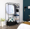 SONGMICS Portable Wardrobe, Foldable Closet, Clothes Storage Organiser 7-2-540