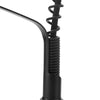 Modern Monobloc Kitchen Mixer Tap with Pull Out Hose Spray Single Lever Black
