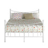 Strong Metal Bed Frame 4ft 4ft6 Double Size Solid Bedstead Base +MATTRESS