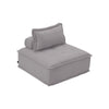 Luxury Padded Square Footstool Pouffe Style Stool Chair Wood Frame with Cushion