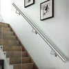 Handrail Stair Safety Rail Stainless Steel Wall Mounted Railing Brushed Banister