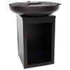 Outdoor Plancha Griddle Matanzas Steel Matte Black RedFire