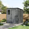 Plastic Wood Effect Large Plastic Garden Outdoor Storage Shed for Tool Equipment