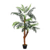 150cm Artificial Palm Tree with Pot Realistic Fake Plant Indoor Outdoor Decor UK