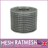 The Mesh Company Galvanised Rat Mesh Roll | Rodent Proofing Welded RatMesh Roll