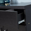 Venetia 2 Door 1 Drawer Wooden Oak Shoe Storage Cabinet Rack Stand Cupboard