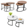 Farmhouse Style Nesting Coffee Table Living Room Sofa Side End Nested Table 2/3x