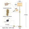 Mother and Child Floor Lamp Warm White Reading Floor Lamps Standing Lights 177cm