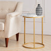 SMALL ROUND COFFEE TABLE TEAPOY SOFA BED SIDE END STAND BEDROOM NIGHTSTAND DESK