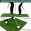Golf Hitting Mat Artificial Turf Mat Indoor Outdoor Golf Practice Grass Mat
