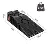 Heavy Duty 5 Ton Rubber Plastic Car Lifting Ramps Automotive Vehicle Garage Use