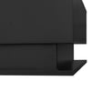 COFFEE TABLE WITH LED LIGHT, HIGH-GLOSS BLACK WITH DRAWER LIVING ROOM FURNITURE