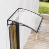 Door Canopy Awning Shelter Outdoor Porch Patio Front Back Window Roof Rain Cover