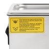6.5L Digital Ultrasonic Cleaning Machine Stainless Steel Ultrasonic Cleaner Knob