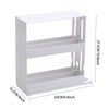 Rotating Jars Spice Rack Kitchen Seasoning Storage Cupboard Cabinet Organizer