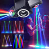 Moving Head Party Light Rotating Disco Bar Stage Lights Laser Beam Strobe Remote