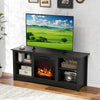 Costway TV Console Table TV Stand for up to 65" Flat Screen TVs-Black